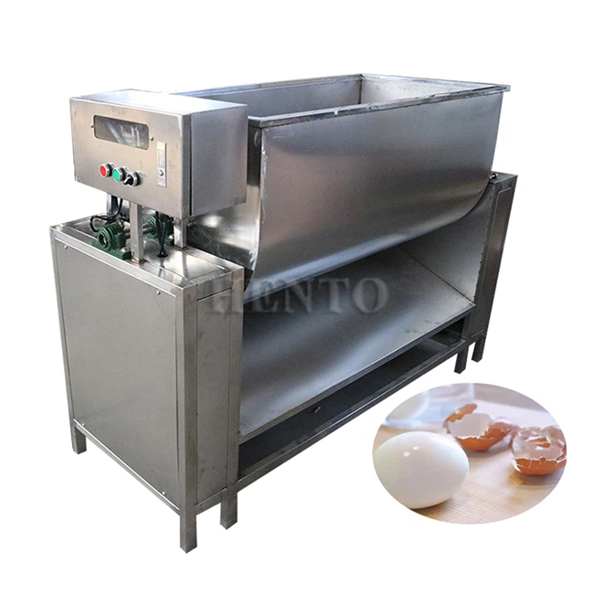 Egg Boiling and Shell Breaking Machine