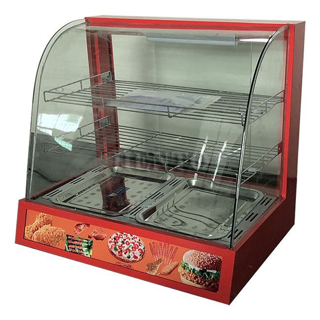 Food Heating Display Cabinet