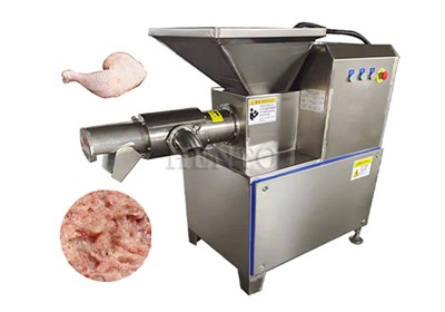 What kind of meat is the bone and meat separator suitable for?