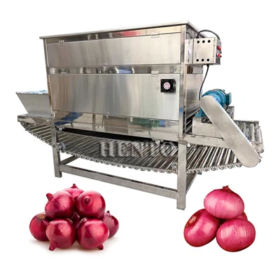 Chain Type Onion Peeling Machine